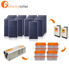 Nigeria Home Use Off Grid 6KW Solar System Kit, Off Grid Solar Panel Kit 6000W